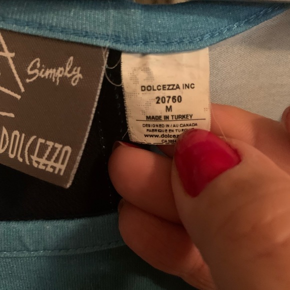 Amazingly beautiful, oversized Dolcezza top, size M - Picture 3 of 9